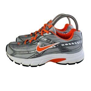 Nike Womens Initiator 394053-060 Gray Lace Up Athletic Running Shoes Size US 6.5
